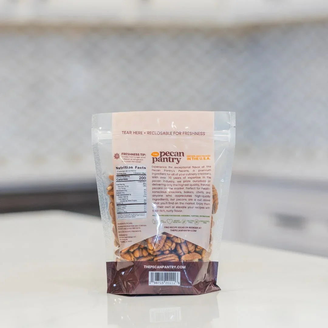 1 lb Premium Shelled Pecan Halves