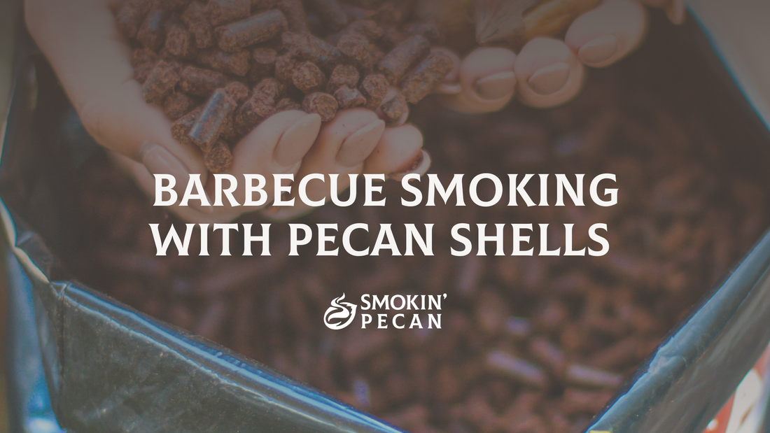Barbecue Smoking with Pecan Shells