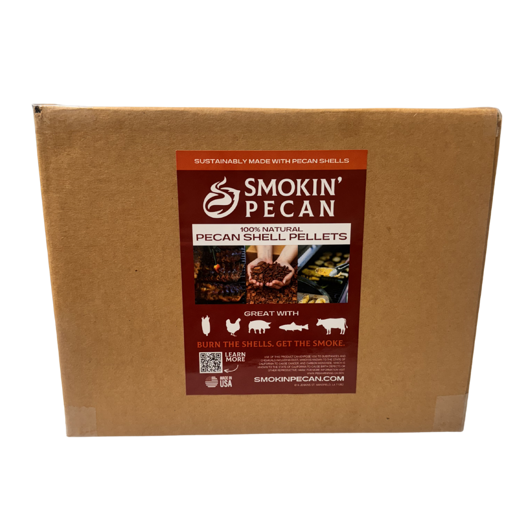 Pecan Shell Pellets - 20 lb Box