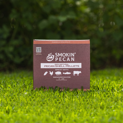 Pecan Shell Pellets - 19 lb Box