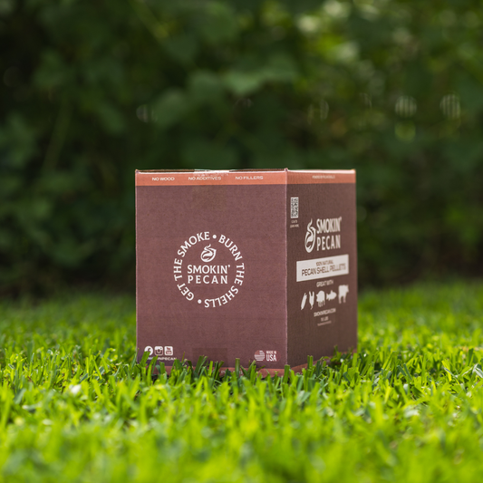 Pecan Shell Pellets - 19.5 lb Box