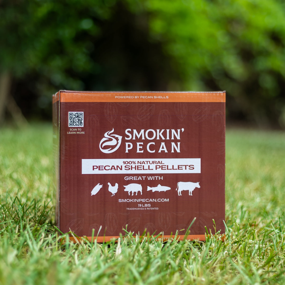Pecan Shell Pellets - 19 lb Box