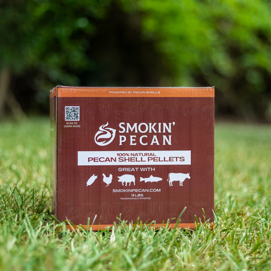 Pecan Shell Pellets - 19 lb Box