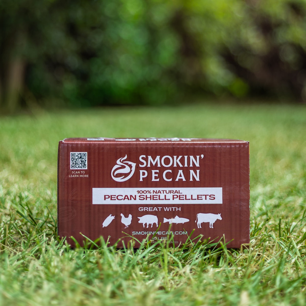 Pecan Shell Pellets - 10 lb Box