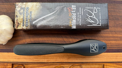 Premium Garlic Press by Smokin and Grillin wit AB