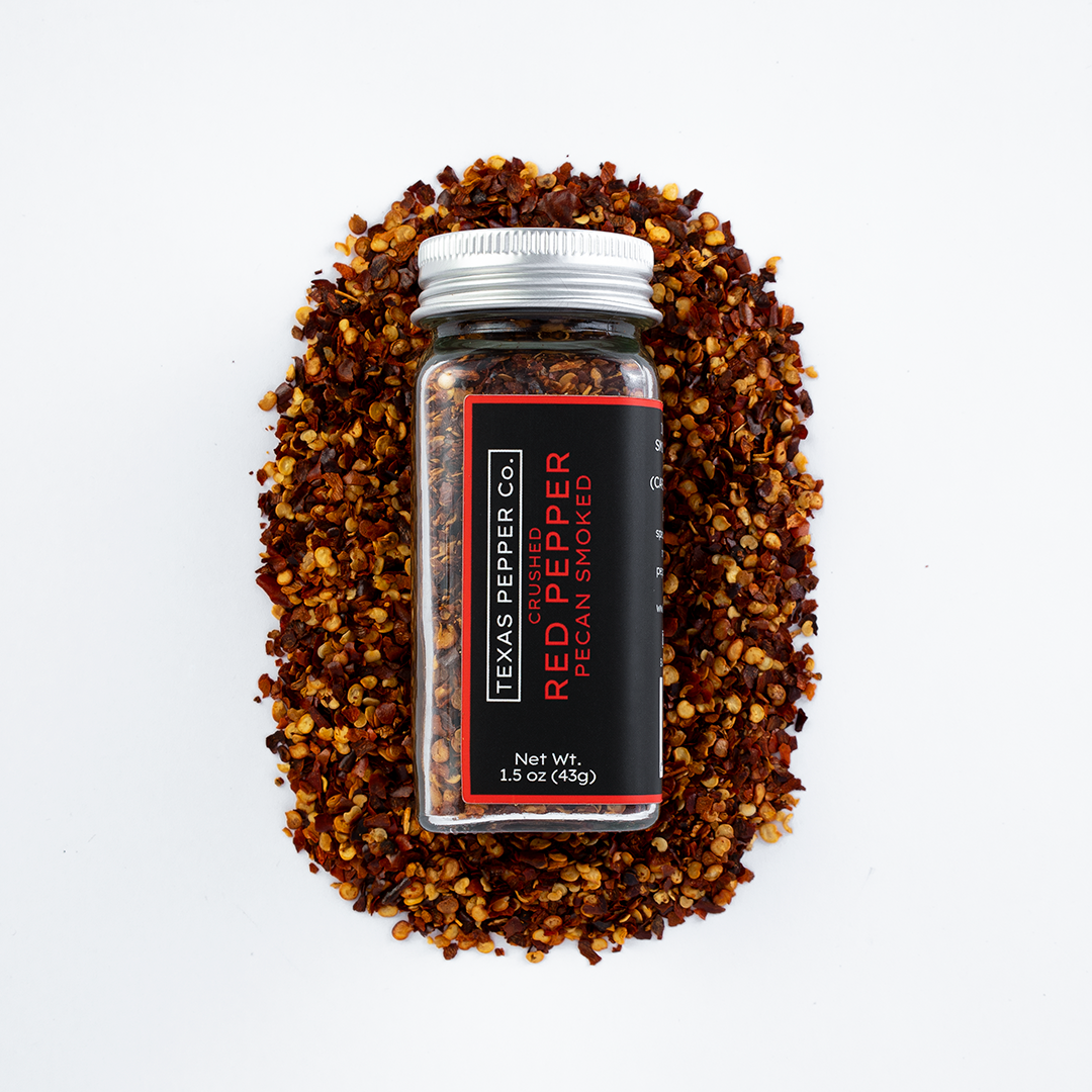 Crushed Red Pepper - Pecan Smoked by Texas Salt Co.