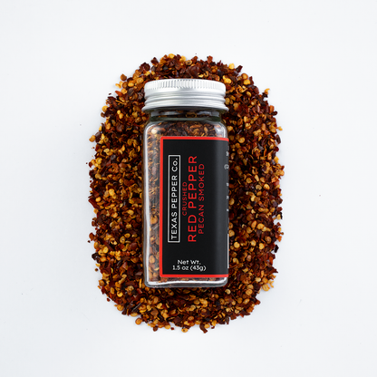 Crushed Red Pepper - Pecan Smoked by Texas Salt Co.