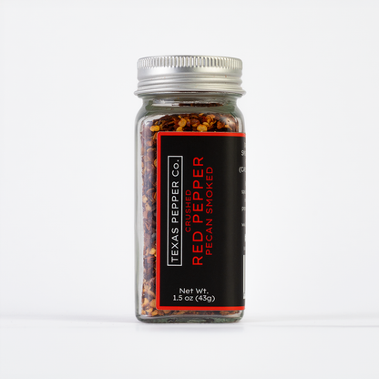 Crushed Red Pepper - Pecan Smoked by Texas Salt Co.
