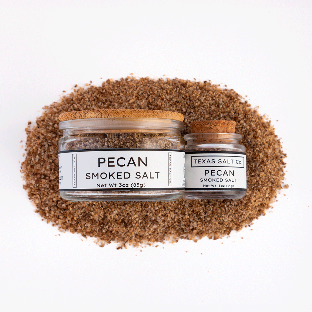 Pecan Smoked Salt by Texas Salt Co.