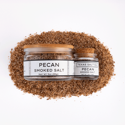 Pecan Smoked Salt by Texas Salt Co.